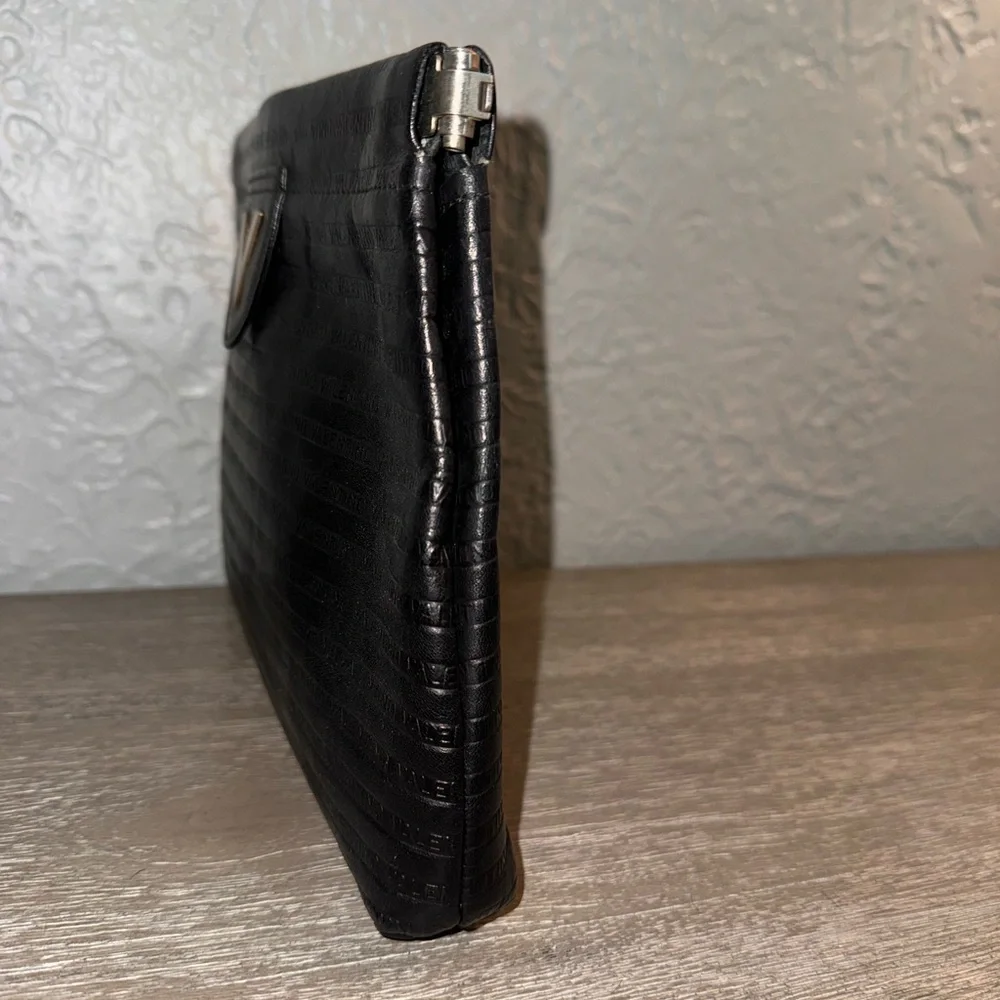Mario Valentino Black Clutch Bag